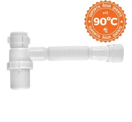 Sifão Copo Sanfonado